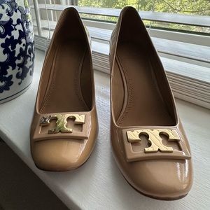 Tory Burch Gigi Patent Wedge Pump